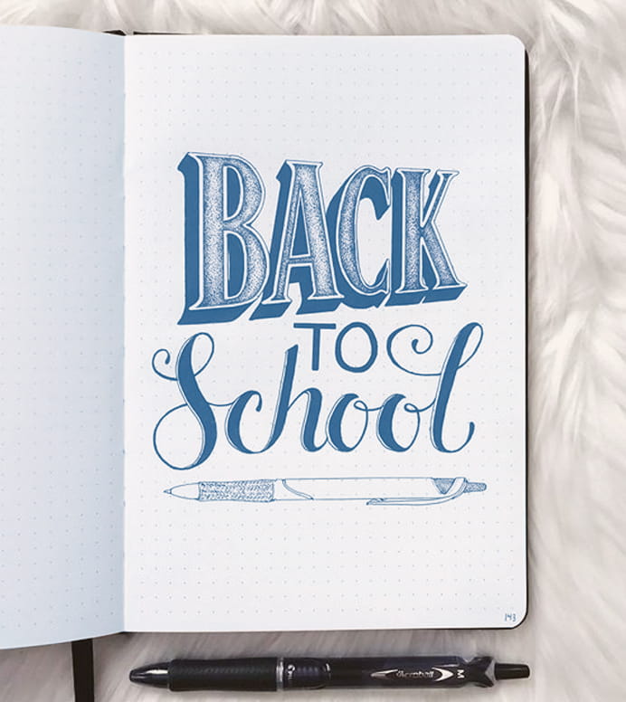 Back to school promo