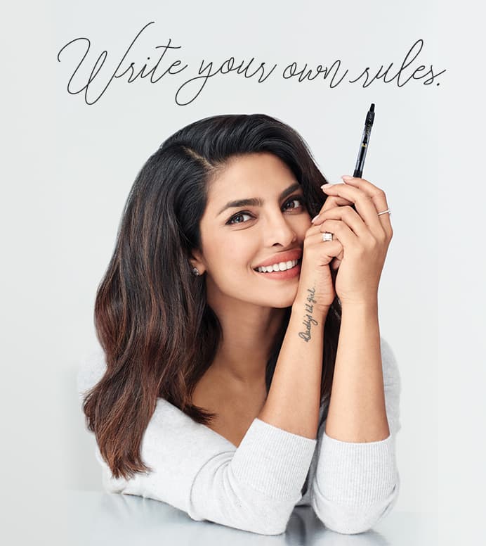Priyanka's favorite pen. Write your own rules.